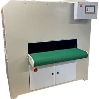 Cup Brush machine for sanding & de-nibbing